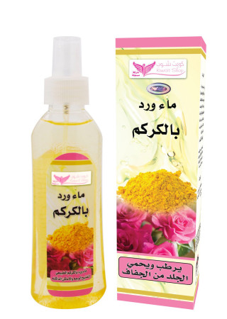 KUWAIT SHOP ROSE WATER WITH TURMERIC 200 ML
